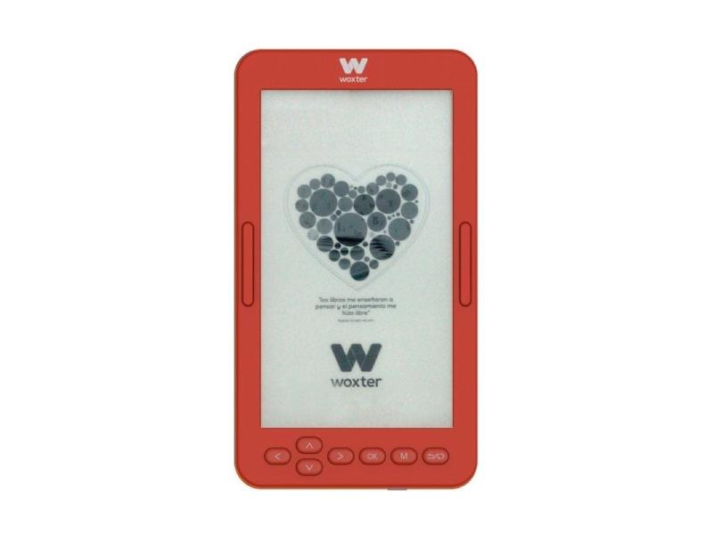 Libro Electrónico Ebook Woxter Scriba 195 S/ 4.7'/ Tinta Electrónica/ Rojo