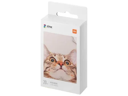Papel Fotográfico Xiaomi Mi Portable Photo Printer Paper/ 5 x 7.6cm/ 20 Hojas
