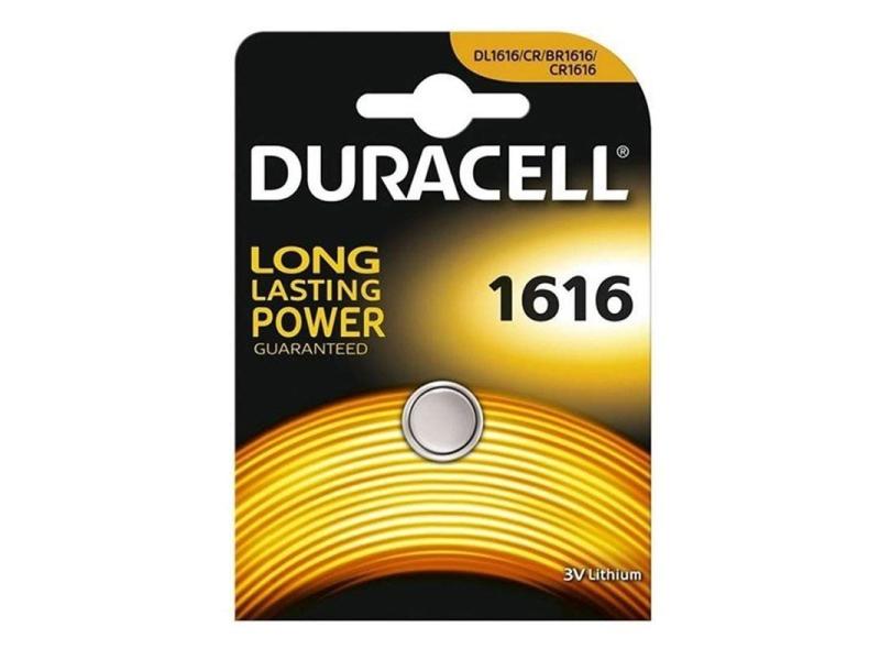 Pila de Botón Duracell CR1616/ 3V