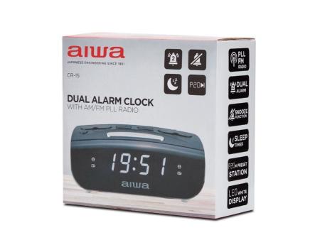 Despertador Aiwa CR-15/ Radio FM