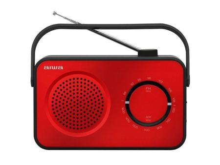 Radio Portátil Aiwa R-190RD/ 2W/ Roja