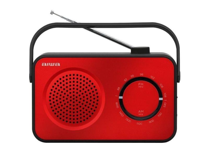 Radio Portátil Aiwa R-190RD/ 2W/ Roja