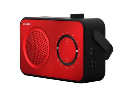 Radio Portátil Aiwa R-190RD/ 2W/ Roja