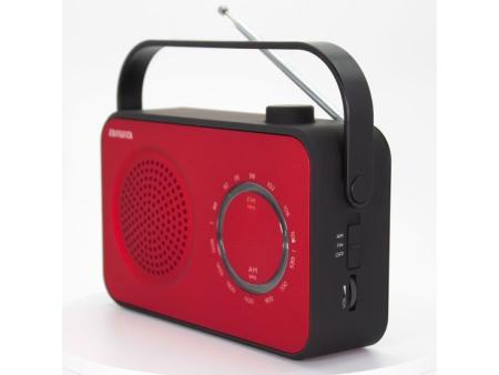 Radio Portátil Aiwa R-190RD/ 2W/ Roja