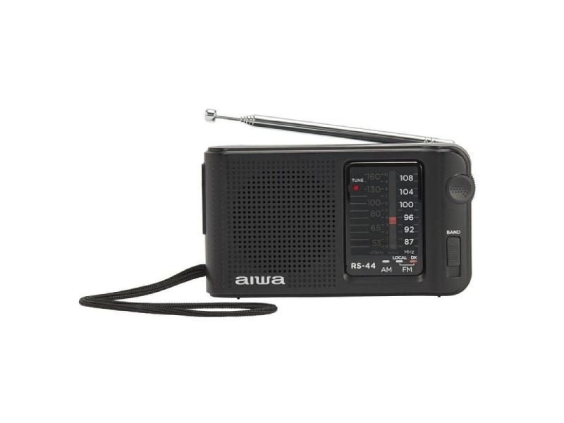 Radio Portátil Aiwa RS-44/ Negra