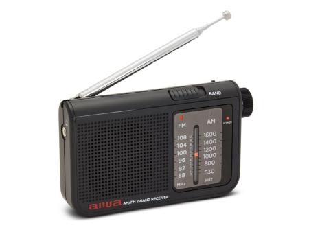 Radio Portátil Aiwa RS-55BK/ Negra