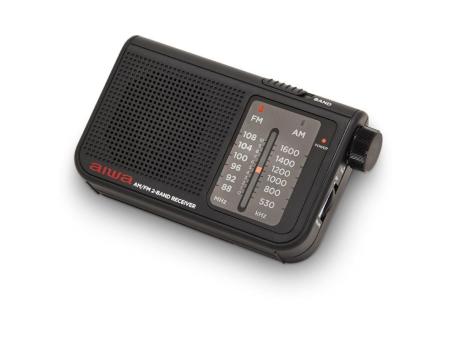 Radio Portátil Aiwa RS-55BK/ Negra