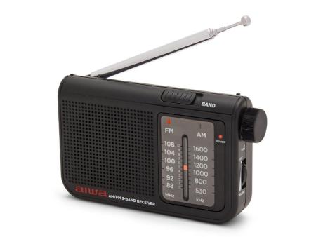 Radio Portátil Aiwa RS-55BK/ Negra