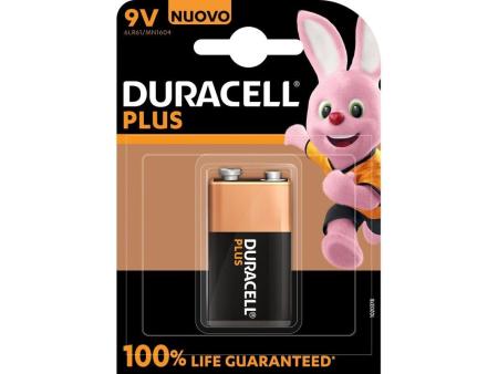 Pila Duracell Plus MN1604/ 9V/ Alcalina