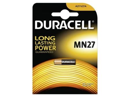 Pila A27 Duracell MN27/ 12V/ Alcalinas