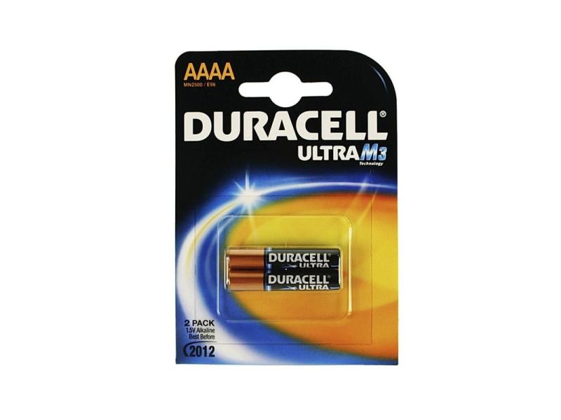 Pack de 2 Pilas AAAA Duracell Ultra MX2500/ 1.5V/ Alcalinas