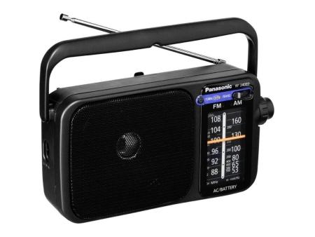 Radio Portátil Panasonic RF-2400DEG-K/ Negra