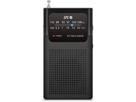 Radio Portátil SPC ICY Max/ Negra