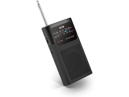 Radio Portátil SPC ICY Max/ Negra