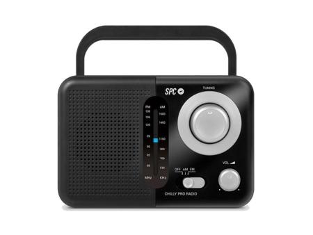 Radio Portátil SPC Valdi/ Negra