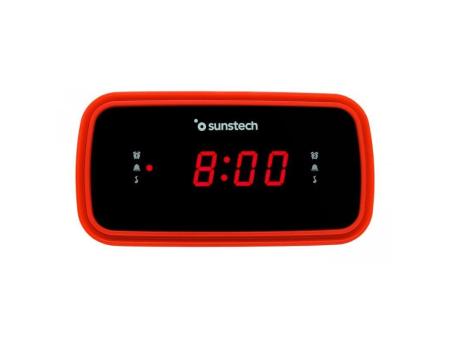 Despertador Sunstech FRD60RD/ Radio FM