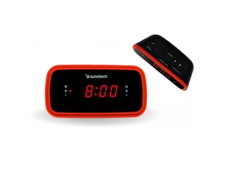 Despertador Sunstech FRD60RD/ Radio FM