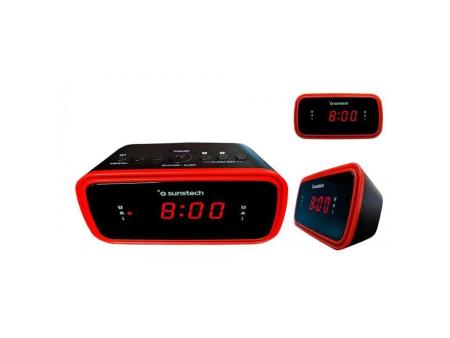 Despertador Sunstech FRD60RD/ Radio FM