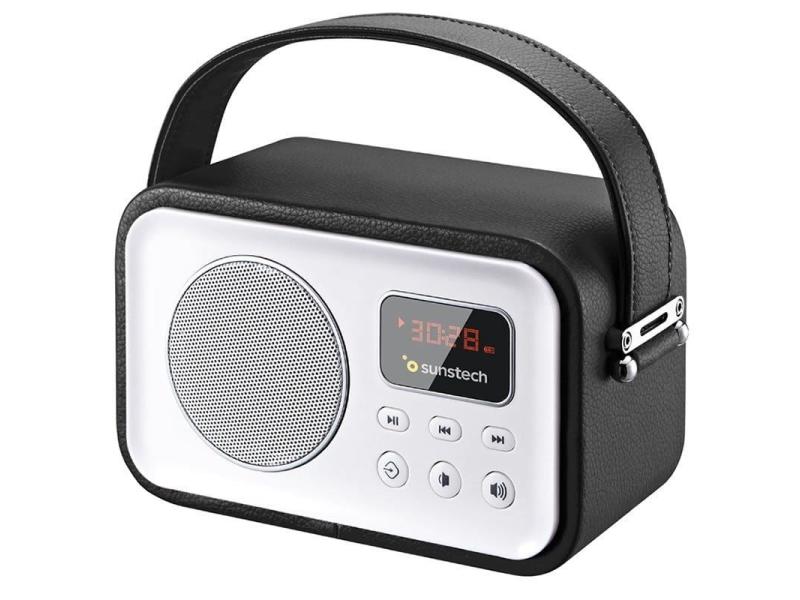 Radio Portátil Sunstech RPBT450/ Negra