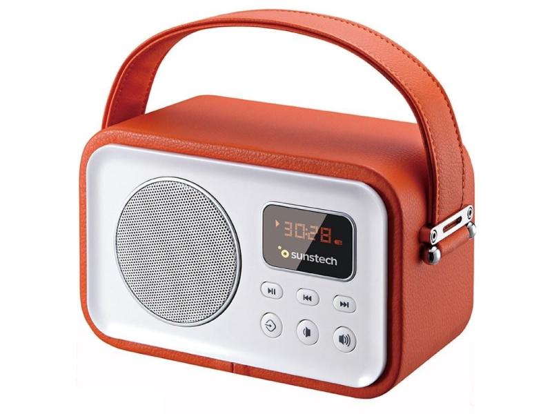 Radio Portátil Sunstech RPBT450/ Roja