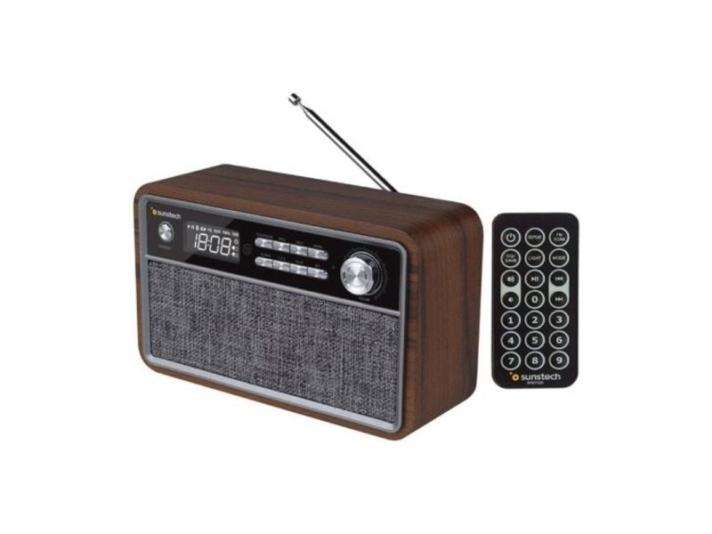 Radio Vintage Sunstech RPBT500/ Madera