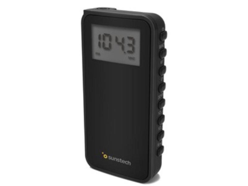 Radio Portátil Sunstech RPD23/ Negro