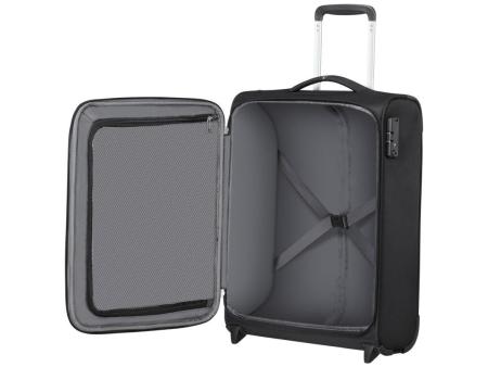 Maleta de Cabina American Tourister Crosstrack Upright 55cm/ 55x40x20cm/ 2 Ruedas/ Negro y Gris