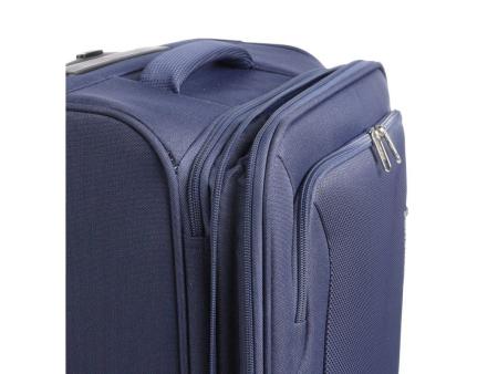 Set de 3 Maletas de Cabina American Tourister Sea Seeker Hyperspeed/ 46cm - 43cm - 40cm/ 4 Ruedas/ Marino Combate