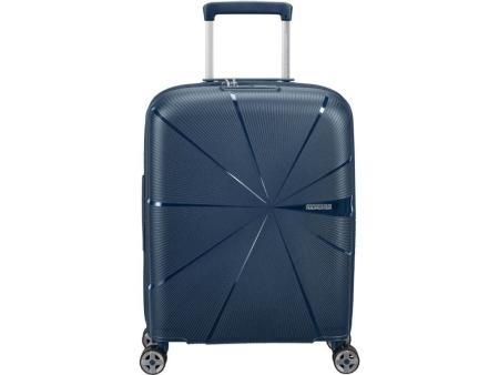 Maleta de Cabina American Tourister Starvibe Spinner 55cm/ 55x40x20cm/ 4 Ruedas/ Azul Marino