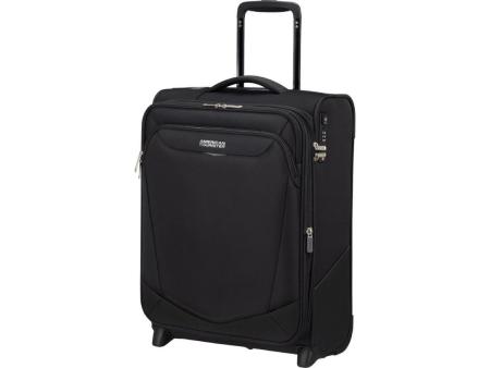 Maleta de Cabina American Tourister Upright SummerRide 55cm/ 55x40x20cm/ 2 Ruedas/ Negro