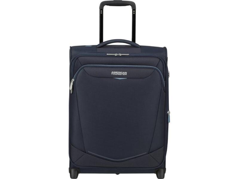 Maleta de Cabina American Tourister Upright SummerRide 55cm/ 55x40x20cm/ 2 Ruedas/ Azul Marino