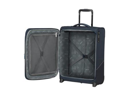 Maleta de Cabina American Tourister Upright SummerRide 55cm/ 55x40x20cm/ 2 Ruedas/ Azul Marino