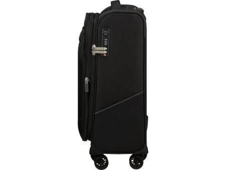 Maleta de Cabina American Tourister SummerRide Spinner 55cm/ 55x40x23cm/ 4 Ruedas/ Negro