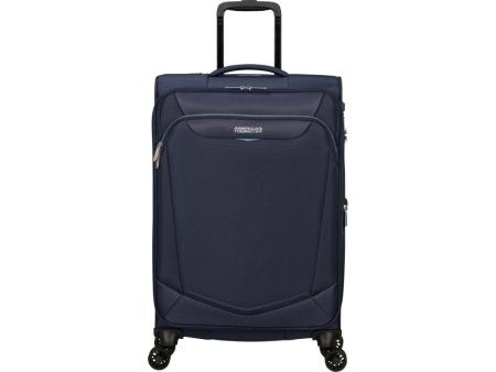 Maleta American Tourister SummerRide Spinner 69cm/ 69x43x29cm/ 4 Ruedas/ Azul Marino