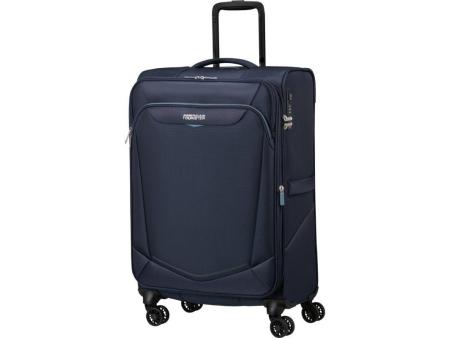 Maleta American Tourister SummerRide Spinner 69cm/ 69x43x29cm/ 4 Ruedas/ Azul Marino