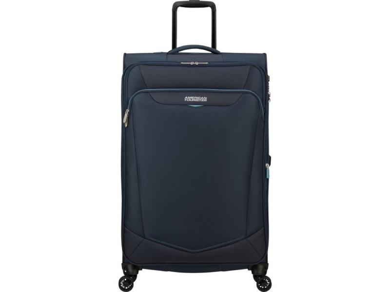 Maleta American Tourister SummerRide Spinner 80cm/ 80x48x30cm/ 4 Ruedas/ Azul Marino