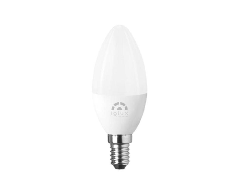 Bombilla Led Iglux XV-0514-N V2/ Casquillo E14/ 5W/ 420 Lúmenes/ 4000K