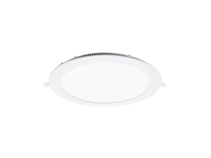 Downlight Iglux LS-102107-FB V2/ Circular/ Ø120 x 19mm/ Potencia 7W/ 570 Lúmenes/ 6000ºK/ Blanco