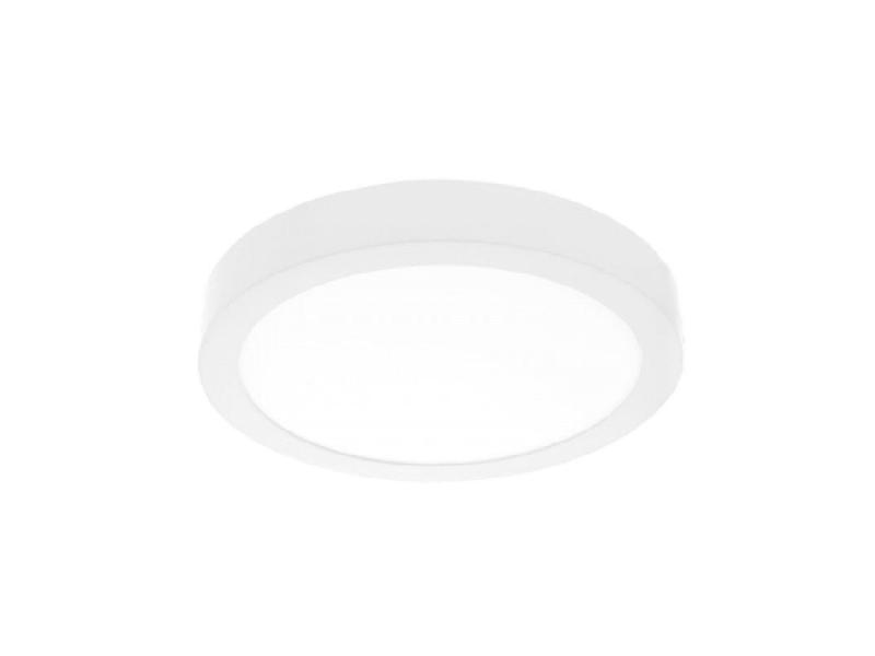 Downlight Iglux SUP-102307-FB V2/ Circular/ Ø120 x 35mm/ Potencia 7W/ 570 Lúmenes/ 6000ºK/ Blanco