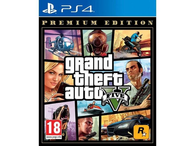 Juego para Consola Sony PS4 Grand Theft Auto V Edición Premium