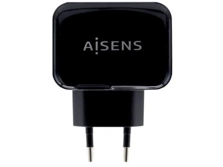 Cargador de Pared Aisens A110-0440/ 2xUSB/ 17W