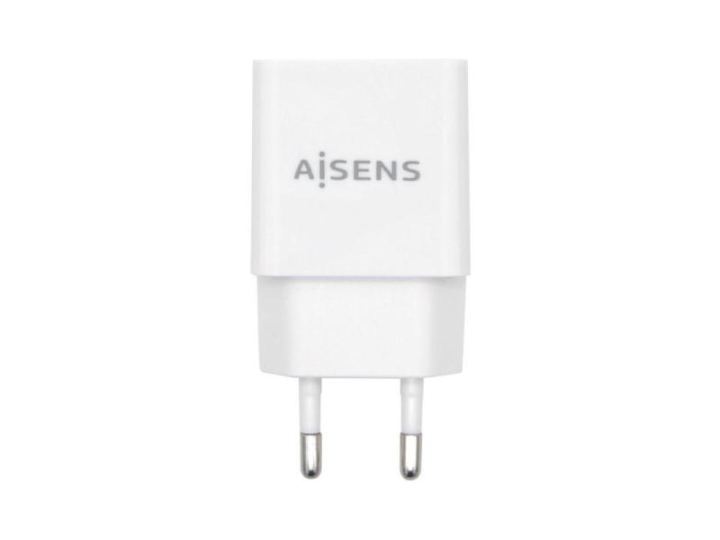 Cargador de Pared Aisens A110-0526/ 1xUSB/ 10W