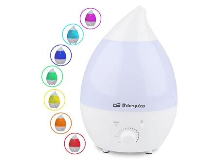 Humidificador Orbegozo HU 2013/ Capacidad 1.3L