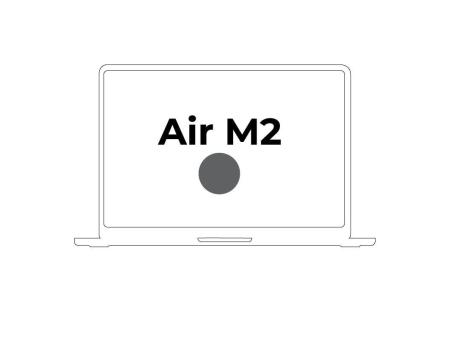 Apple Macbook Air 13.6'/ M2 8-Core CPU/ 8GB/ 512GB SSD/ 10-Core GPU/ Gris Espacial