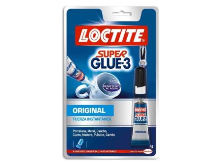 Pegamento en Tubo Loctite Super Glue-3/ 3g