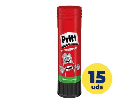 Expositor de Pegamento en Barra Pritt/ 43g/ 15 unidades