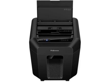 Destructora Fellowes 80M/ Mini Corte de 4 x 12mm/ Negra