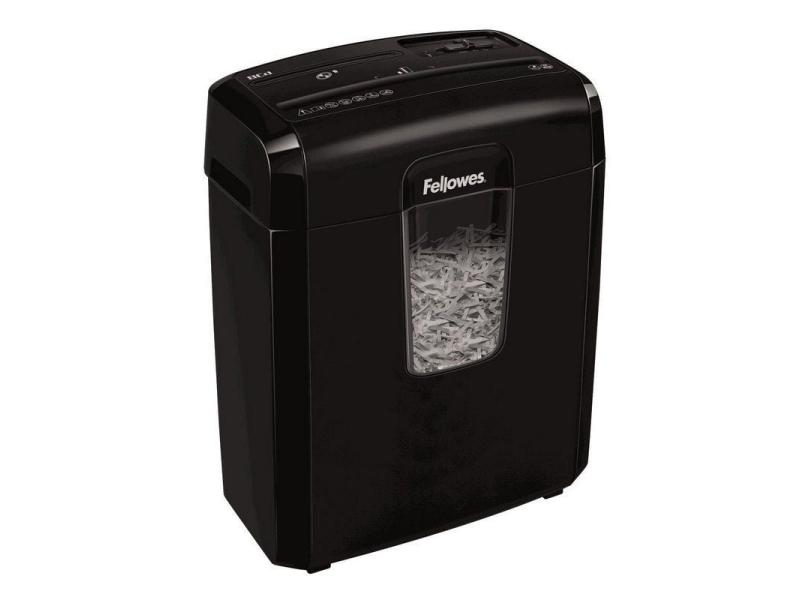 Destructora Fellowes 8CD/ Corte en Partículas de 4 x 35mm/ Negra