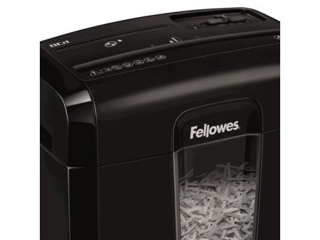 Destructora Fellowes 8CD/ Corte en Partículas de 4 x 35mm/ Negra