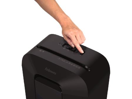 Destructora Fellowes LX45/ Corte en Partículas de 4 x 37mm/ Negra